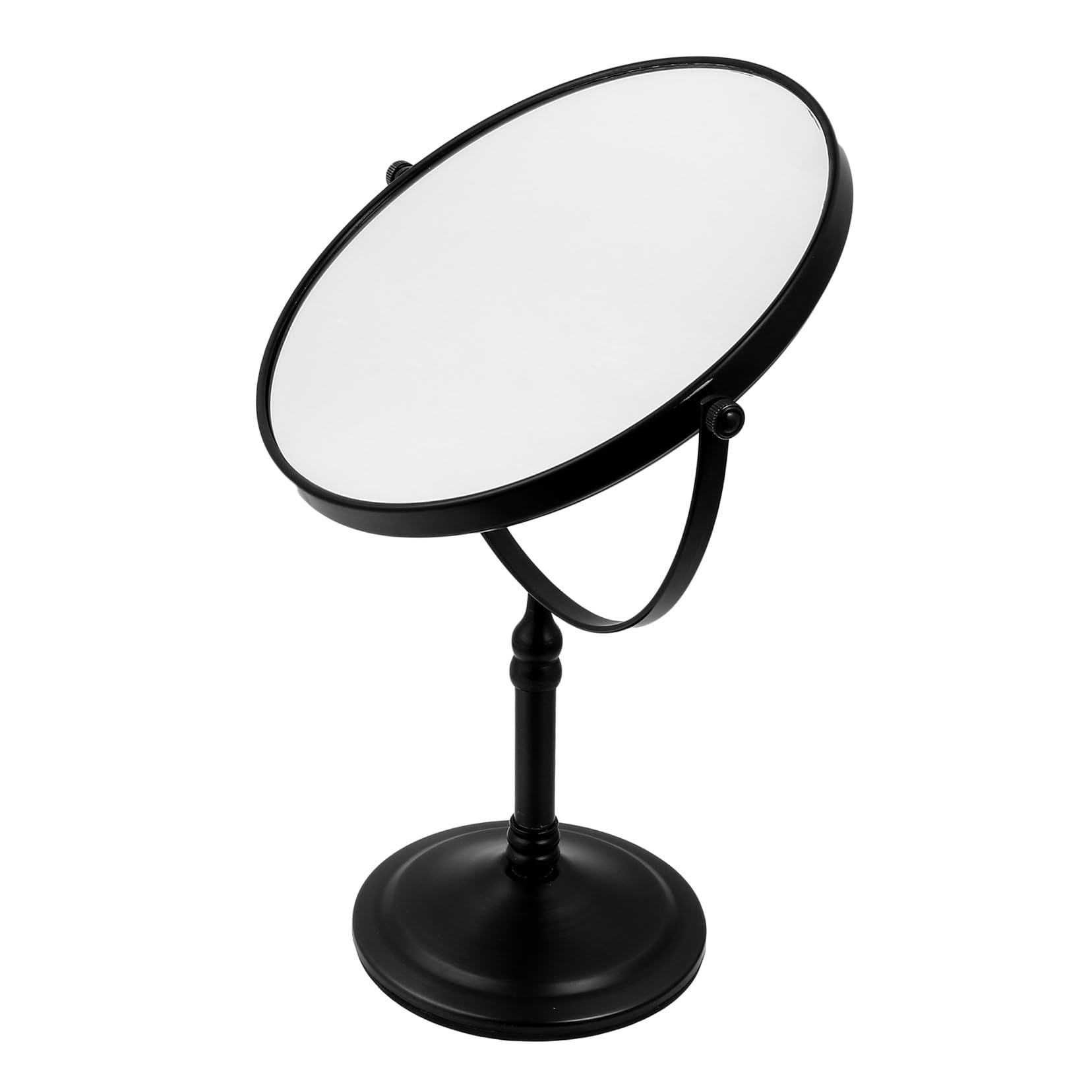 Miroir de Maquillage Double Face BETOOKY 20 Cm en Verre et Métal