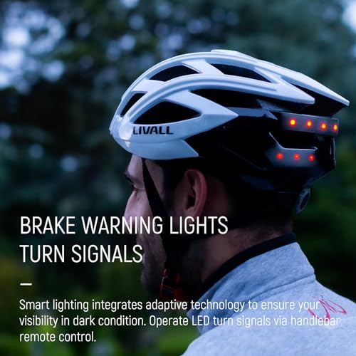 Fahrradhelm mit Bluetooth und LED-Funktionen für Erwachsene