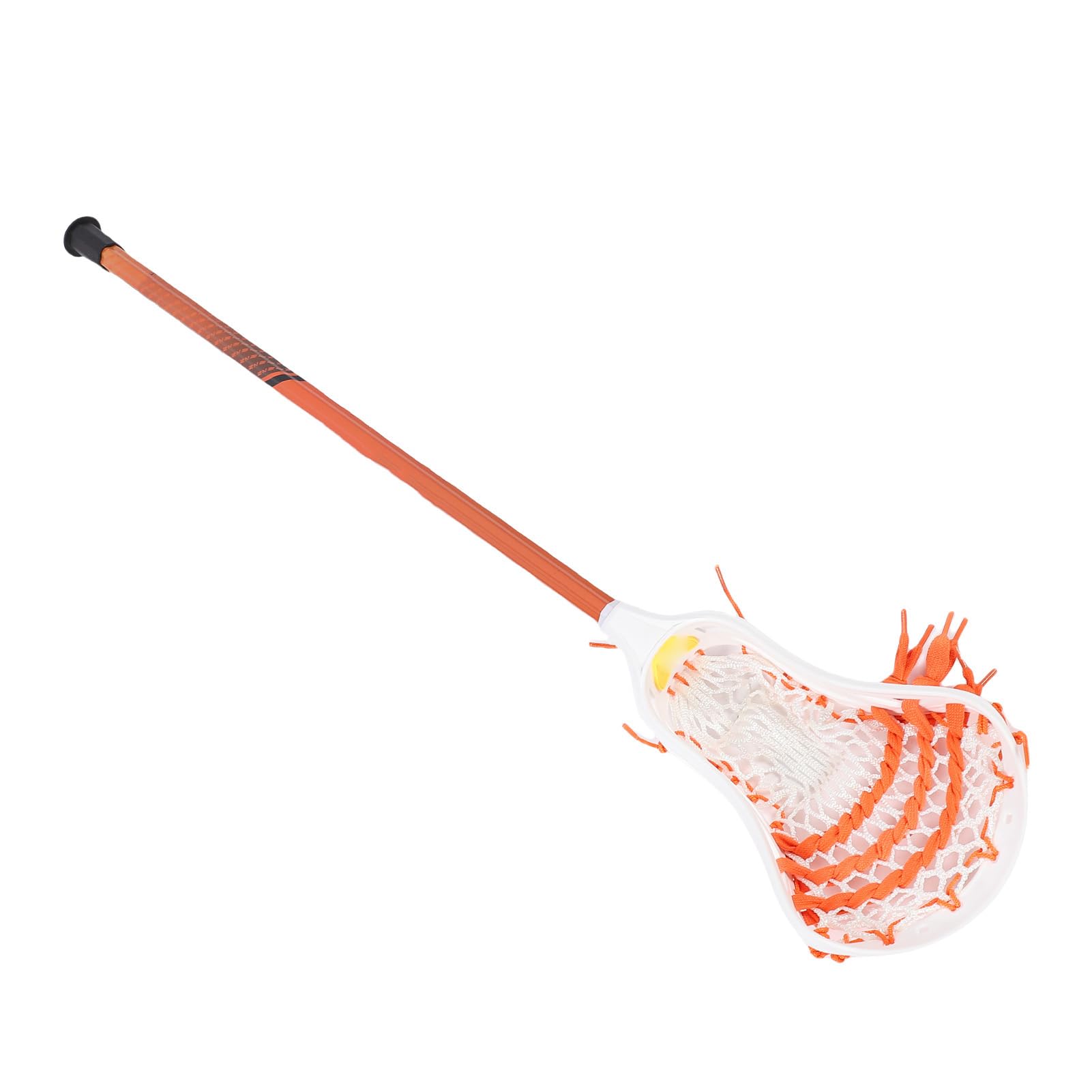 Alomejor Giovane Bastoncino di Lacrosse Stick per Costruzioni Professionali in Lega di Alluminio Robusto per Bambini di Lacrosse, Giocattolo Divertente da 24 Pollici (Orange)
