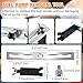 Frienda 3 Pieces Universal Fuel Pump Removal Tools Car Adjustable Fuel Pump Lock Ring Module Spanner Wrench Tank Lid Cover Remove Spanner Install Tools