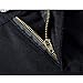 Rexcyril Men's Moto Biker Jeans Distressed Ripped Skinny Slim Fit Denim Pants with Zippers Black W34