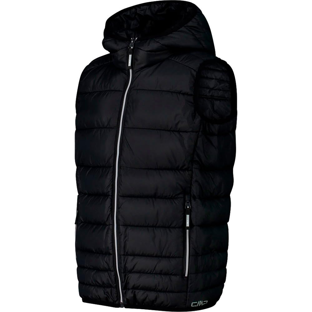 CMP Unisex Kinder Gilet Da Bambino in Nylon Con Cappuccio Fisso Vest