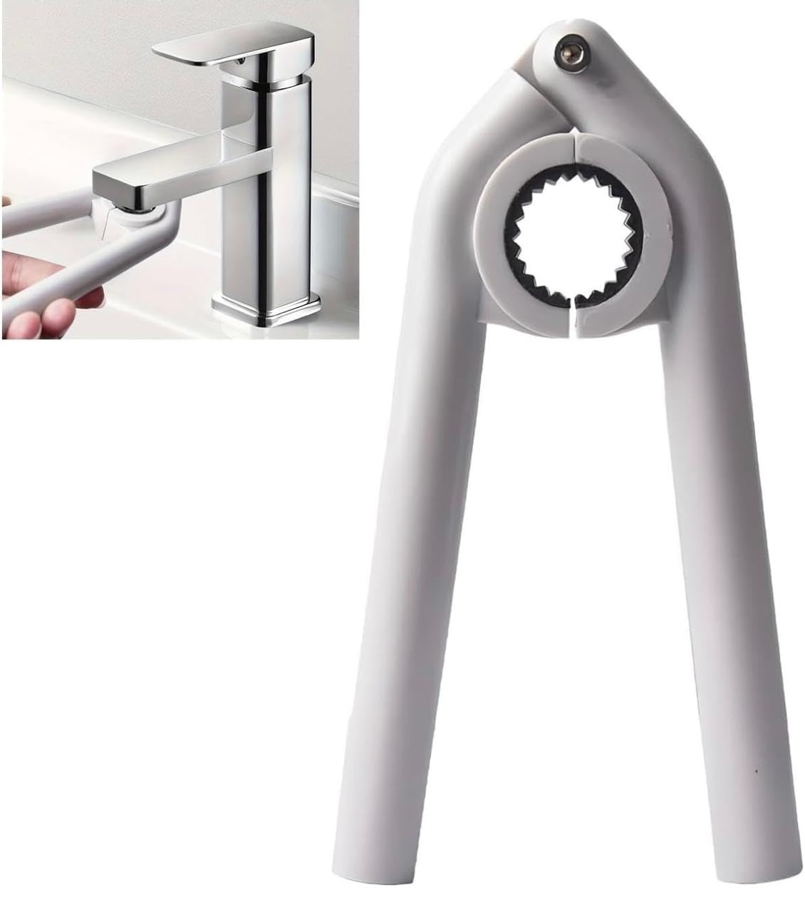 Shivam Enterprise Mart Anti-Slip Plumbing Repair Wrench Tool – Universal Tap Faucet Opener & Spanner for Kitchen and Bathroom, Easy-to-Use Water Tap Opener & Kitchen Sink Wrench (B0DFCYR1S8) Amazon Price History, Amazon Price Tracker