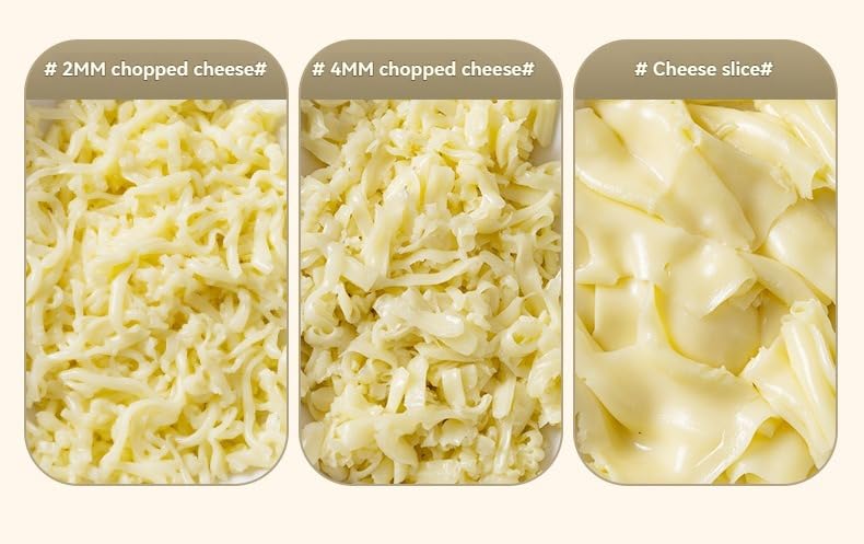 Rallador Manual de Queso 3 en 1 con Manivela miniatura 5