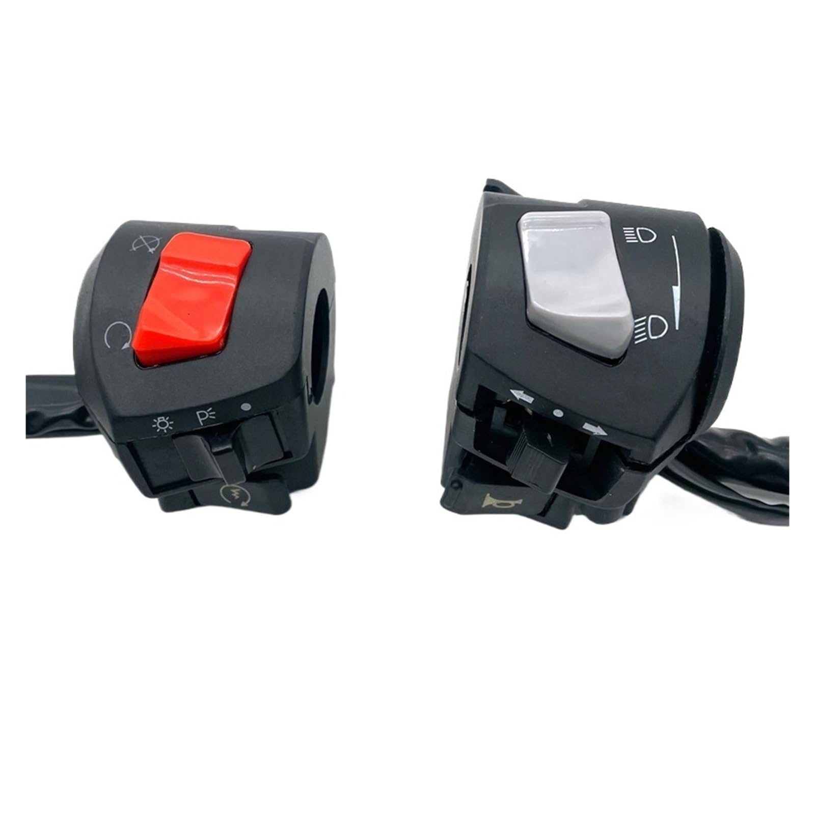 Accessori per motociclette Interruttori Sinistra Destra Manubrio Moto Motociclette interruttori