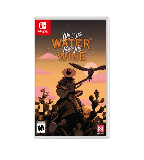 Carátula de Where The Water Tastes Like Wine Limited Run para Switch (edición PAL España)