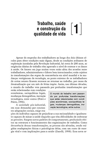 Estresse nas Organizações de Trabalho: Compreensão e Intervenção Baseadas em Evidências