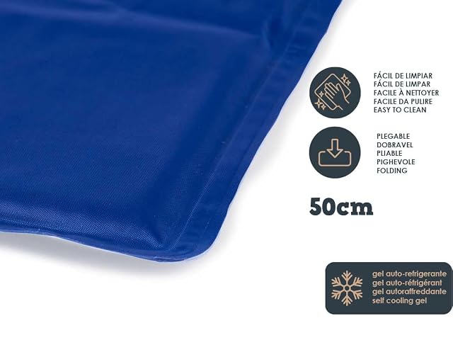 Foto 4 de 4 de TIENDA EURASIA - Alfombra Refrescante para Perros, Manta Refrescante Perro Plegable, Alfombra Facil…