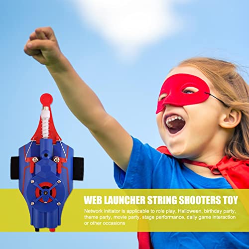 Brinquedo Atirador de Teia - Brinquedo de corda de de lançador de aranha,Web Shooter Role Play Toy,