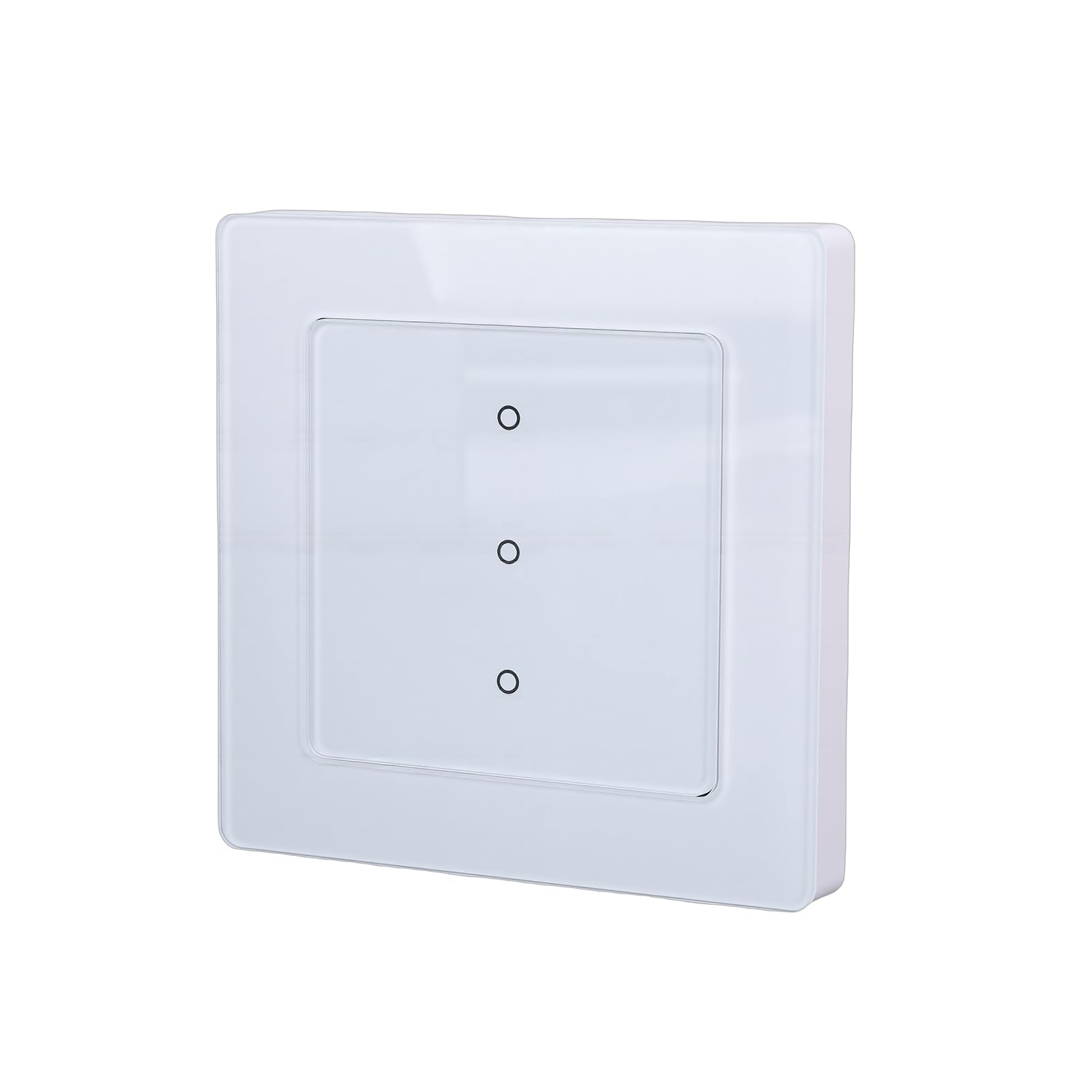 Interruptor de Luz WiFi Inteligente, Interruptor de Control Remoto, de Pantalla LED de Cristal Táctil Inalámbrico con Control de Voz de la Aplicación Smart Life TY, Ideal para