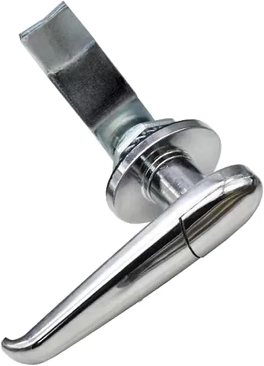 Aluminium Switch Cinet Handle Lock Distribution Box Electric Door Locks Control Hardware Accessories 1Pcs(Zinc Alloy-3)