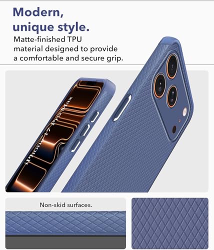 Image of Jkobi Liquid Silicone Back Cover Case for Apple iPhone 17 Pro Max (Camera Protection | Side Grip Texture | Soft and Flexible)