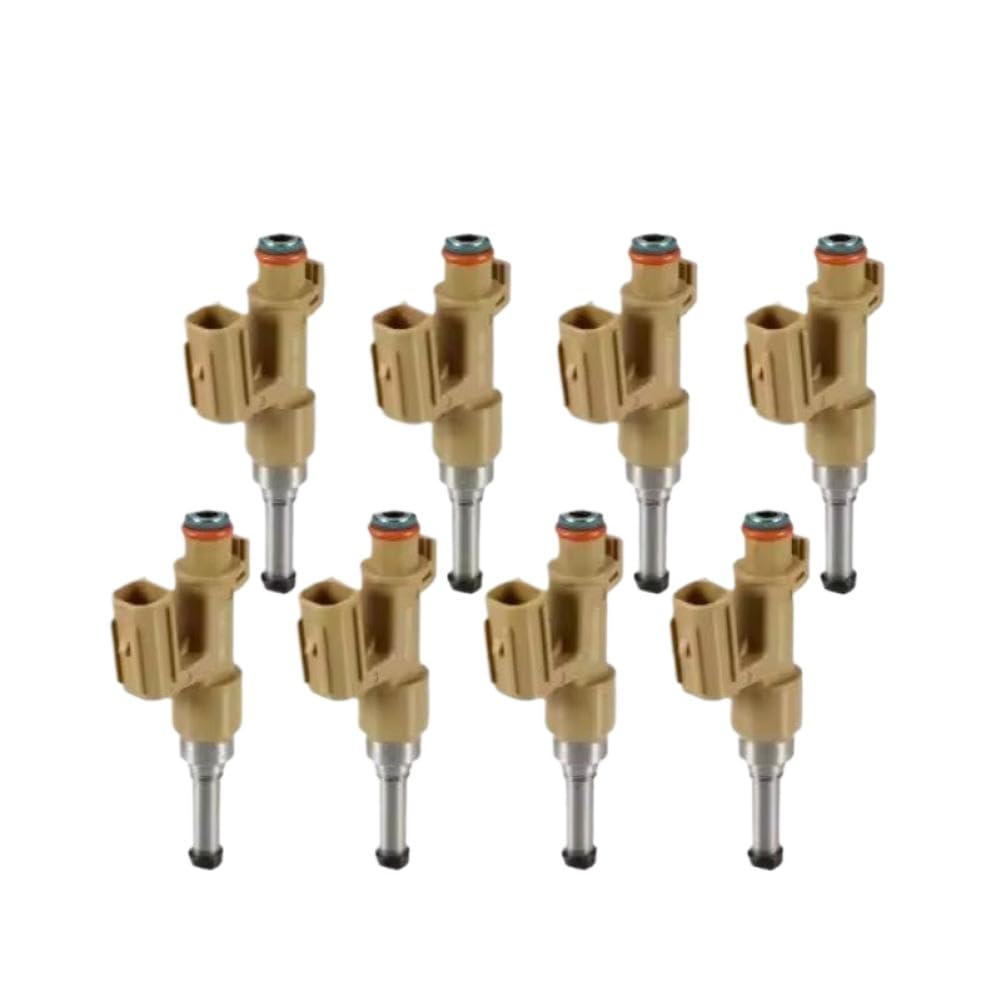 Fuel Injector Nozzle 23209-39185 8PCS Compatible with Lexus GX460 LX570 V8 4.6L