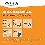 Donath Energie-Spender Erdnüsse - 500g - im praktischen Spender zum Aufhängen - reich an natürlichem Fett - wertvolles Ganzjahres Wildvogelfutter - aus unserer Manufaktur in Süddeutschland