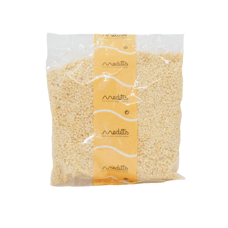 Meditts - Granillo de Almendra 500 gr | Trozos de Almendra Natural | Perfecto para Repostería, Ensaladas y Cocina | 100% Natural | Sin Aditivos | Rico en Proteínas y Fibra | Ingrediente Versátil