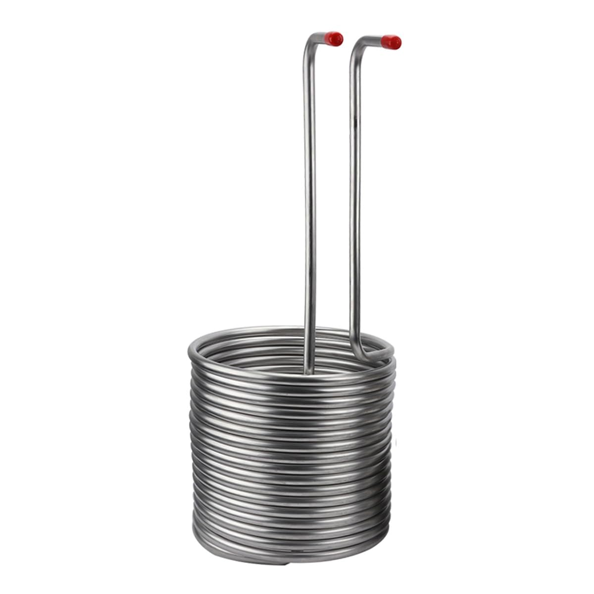 Enfriador de Mosto - Serpentín de enfriamiento de Cerveza, Serpentín de enfriamiento de Acero Inoxidable for elaboración casera de Cerveza Enfriador de Mosto, Enfriador de Agua(16m)