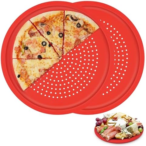 LYNG 16 Inch Silicone Pizza Pans Cover
