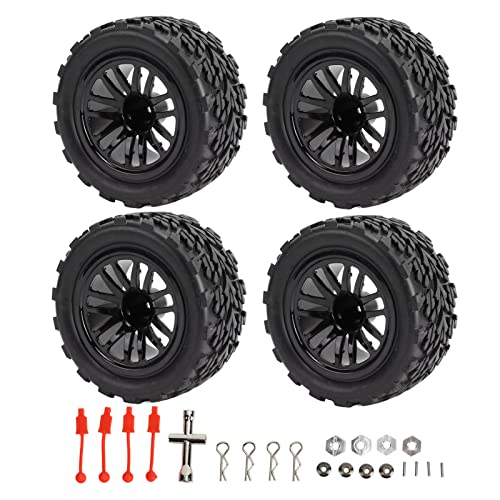 Pneus 12mm Hex Short Course pour Rouler sur Circuit Extérieur 1/10