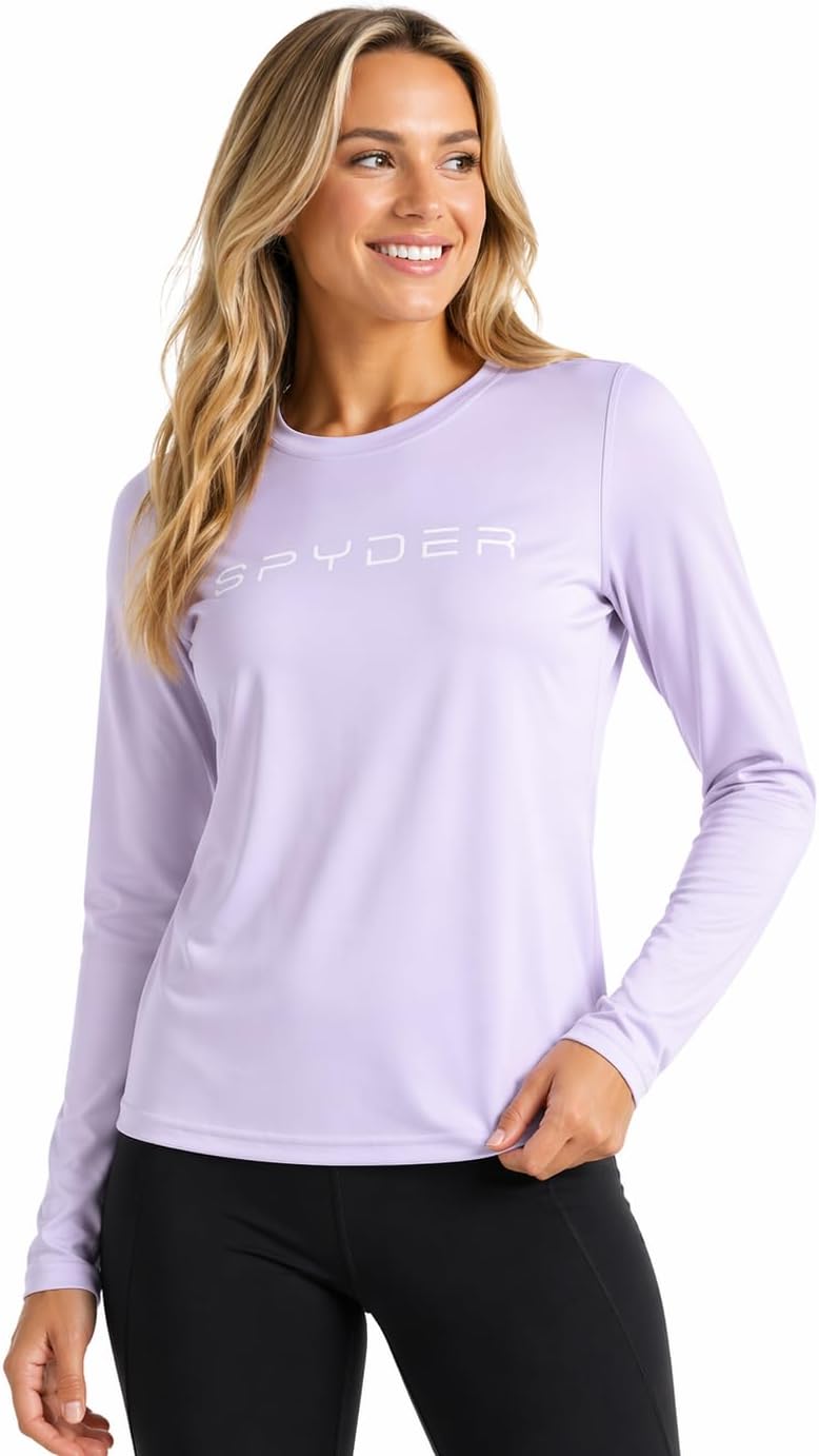 Spyder Women's Long Sleeve Athletic Running T-Shirt
