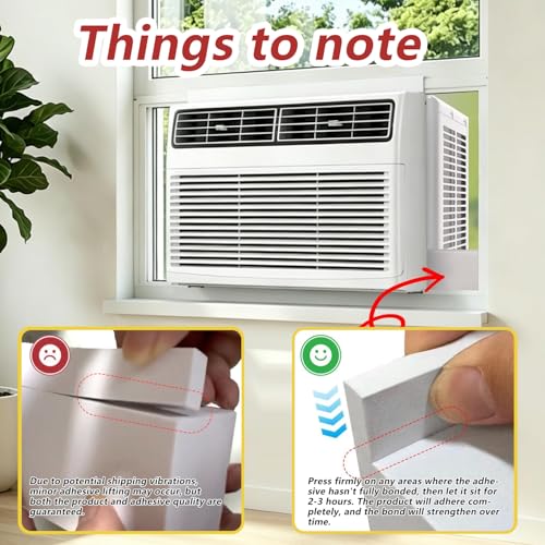LCGAOYA Foam Block for Midea U Shaped Window Air Conditioner, Air Conditioner Window Seal Kit, Prevent Cold and Hot Air Leakage - Thumbnail 6