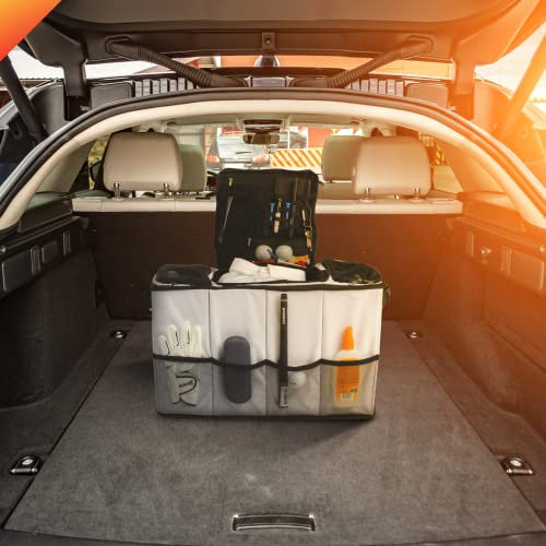 Roonin Golf Travel Bag Trunk Organizer For Car, Golf Shoe Bag For Women & Men, Golf Accessory Bag Organizer Locker, Golf Storage Balls, Tees, Gloves, Accessories, Golf Gifts For Men Golfers Women Dad #TOP7