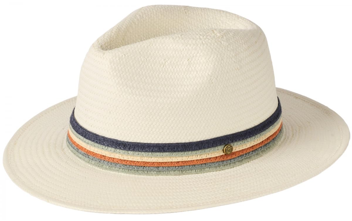 Failsworth Corscia Summer Straw Fedora Hat (UK, Alpha, S, Bleach)