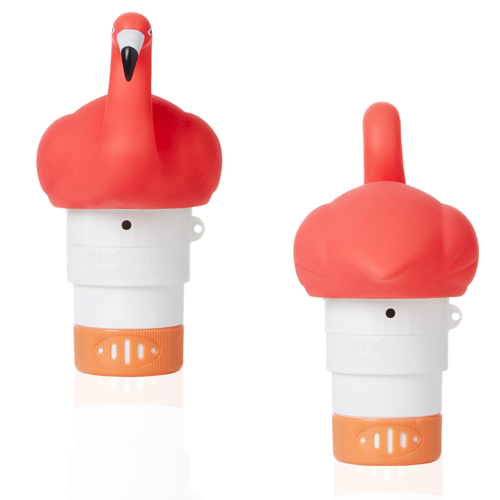 XY-WQ Flotador de cloro flamenco para pestaña de 1 pulgada solamente, dispensador de cloro flotante para piscina