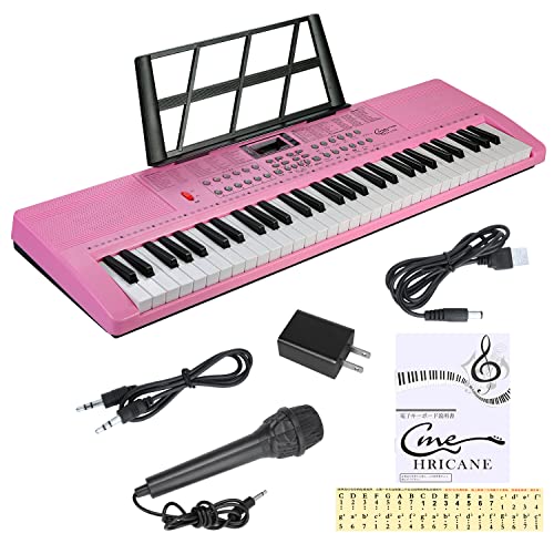 Hricane キーボード ピアノ 電子ピアノ 61鍵盤 200種類音色 51C+MBfgT7L._SS200_.jpg