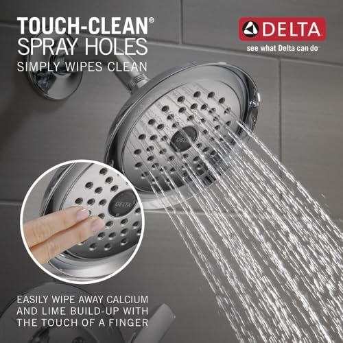 Image of Delta T14232 Woodhurst Shower Faucet, Without Rough, Chrome