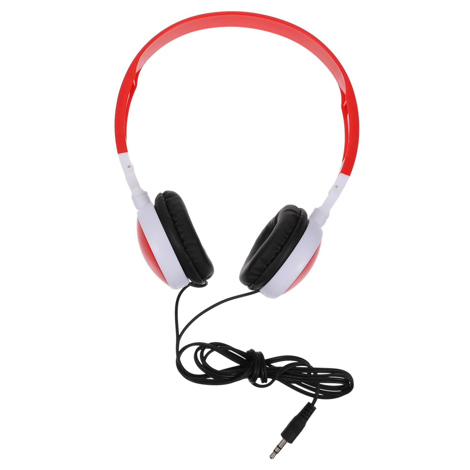 Uonlytech 4piezas Auriculares Plegables para Niño Niña Diadema y Cómoda para Escuela y Viajes Auriculares Cancelación De Ruido Usos Casa y Movimiento Color Vino