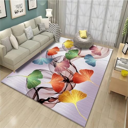 Grand tapis salon moquette intérieure durable 200x300 lavable de chambre