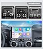 Car Stereo Radio Replacement Upgrade for Jeep Wrangler JK 2007-2018 Dodge Ram Pickup 2009-2012 Wired Wireless CarPlay Android Auto GPS Navigation Touchscreen Head Unit (Single Knob 4+64)