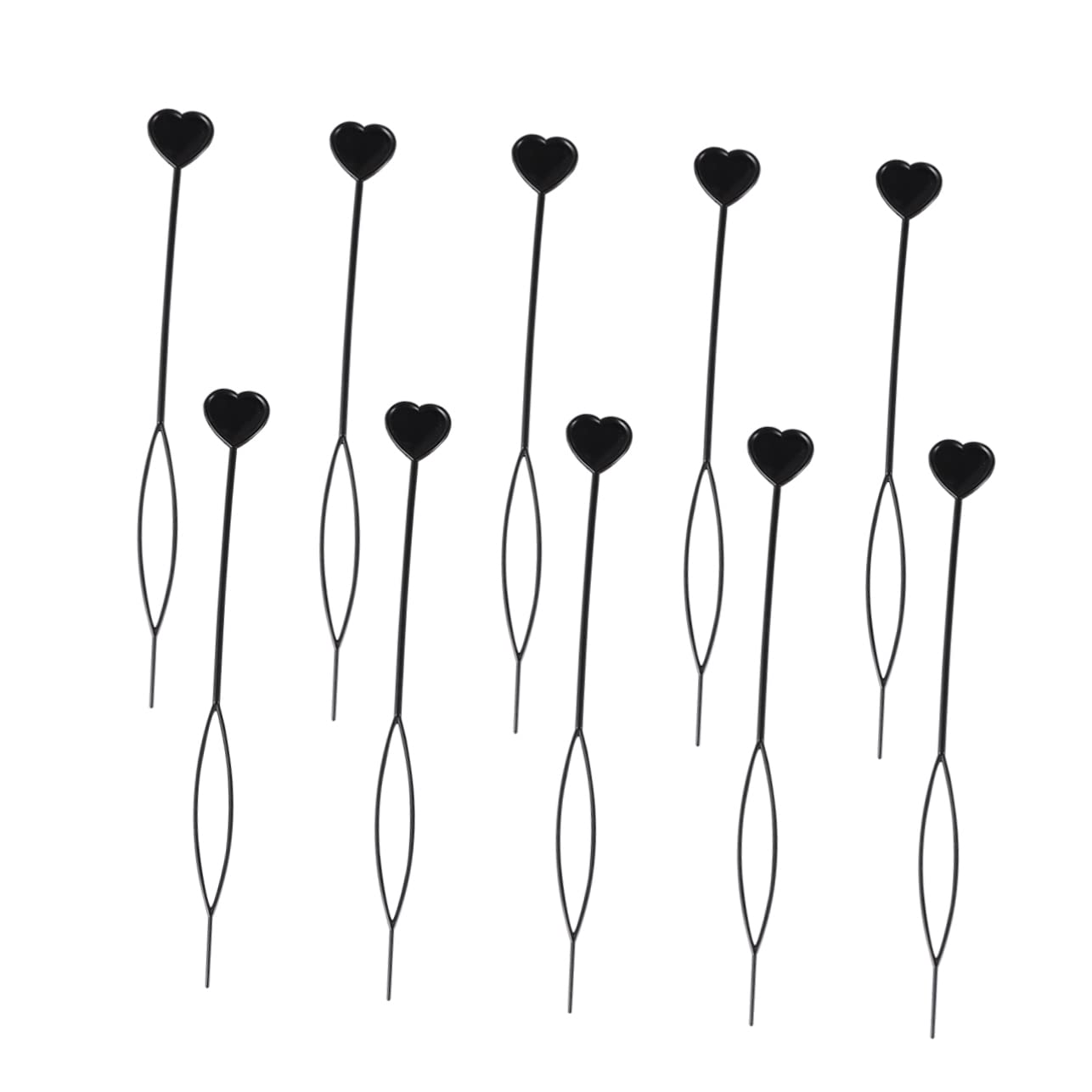 MAGICLULU Topsy Tail Werkzeug 250 Stk Werkzeug Für Haarflechten Schnelle Perlenkette Geflochtener Pferdeschwanz Dame Lockenstab Für Haare Automatischer Lockenstab Haarstyling-gerät Haarperle Haare