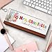 Kiuties Personalized School Counselor Gift, Custom Teacher Desk Name Plate, School Psychologist Gifts, Teacher Appreciation Gift, School Office Desk Decor