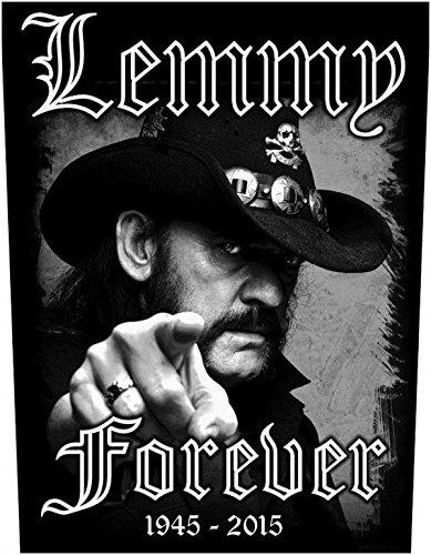 Lemmy Forever Motörhead Patch arrière Cover