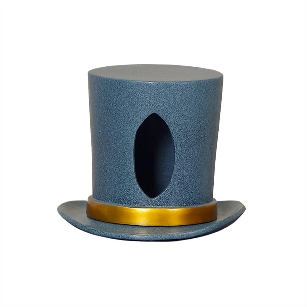 Taschentuchspender Taschentuchbox aus Kunstharz, for Couchtisch, Schreibtisch, Taschentuchhalter, Serviettenspender for Zuhause, Badezimmer, Küche, Schlafzimmer, Büro Taschentuchbox(Blue)