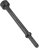 Vista 5 de Broca de martillo de aire de 0.394 pulgadas de diámetro, juego de accesorios de brocas de remache de alisado de vástago neumático de longitud