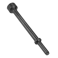 Vista 4 de Broca de martillo neumático alisador de 0.394 in de diámetro, brocas de remache, conjunto de accesorios, vástago de longitud extendida, herramienta