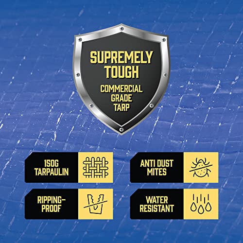 image for BELADOR Mattress Bags for Moving with 8 Handles - Extra-Thick Mattress