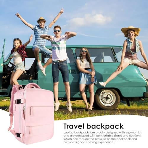 Sac à dos de voyage imperméable extra large doté d'un port de charge USB ergonomique - 5