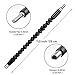 11.5 Inch Flexible Extension Shaft with 10 Drill Bit Sets, 1/4