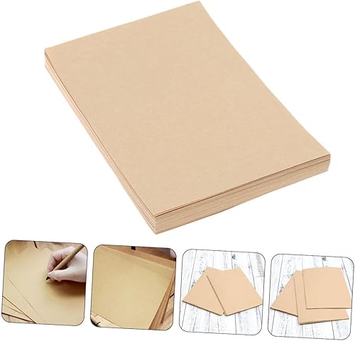 Miniatura 8 de 100 piezas de papel de escritura retro de letras estilo vintage en blanco para escribir notas para escribir en diario y proyectos de manualidades