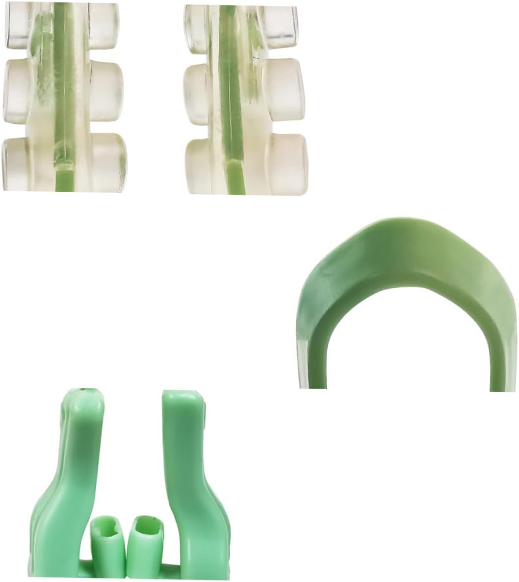 KICHOUSE Silicone Nose Clips Set for Snoring U-Type Nasal Splint for Women Night Stopper Nose Guard Filters