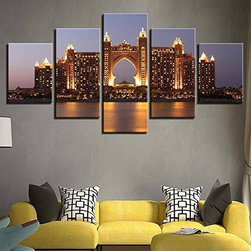 Image sur Verre Atlantis Hotel pour Décoration Salon Moderne