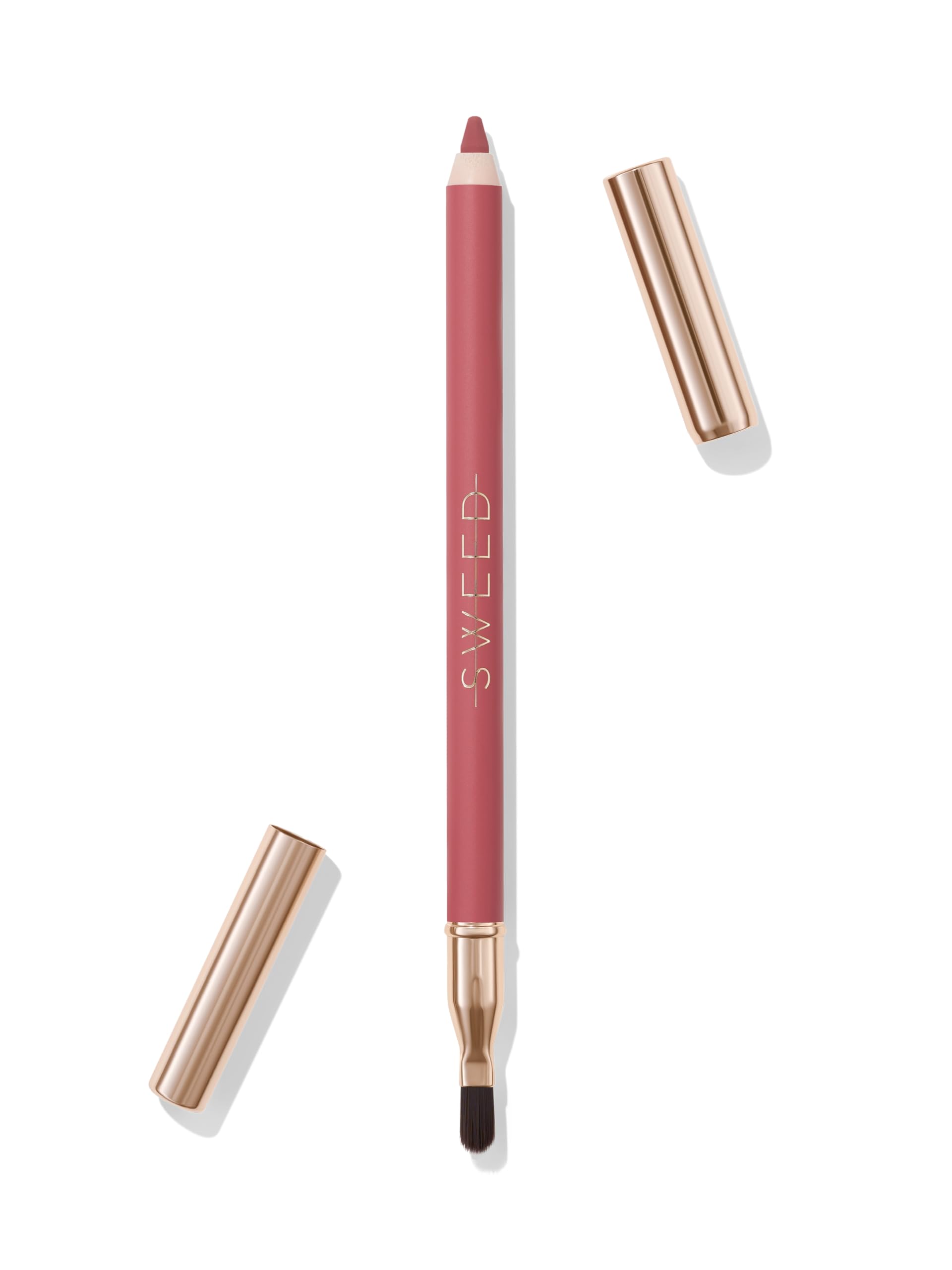 Sweed - Lip Liner Pencil | Color-Rich, Smudge + Feathering-Free | Jojoba Seed Oil to Moisturize + Nourish | Vegan, Cruelty-Free, Clean Beauty (Lou Lou