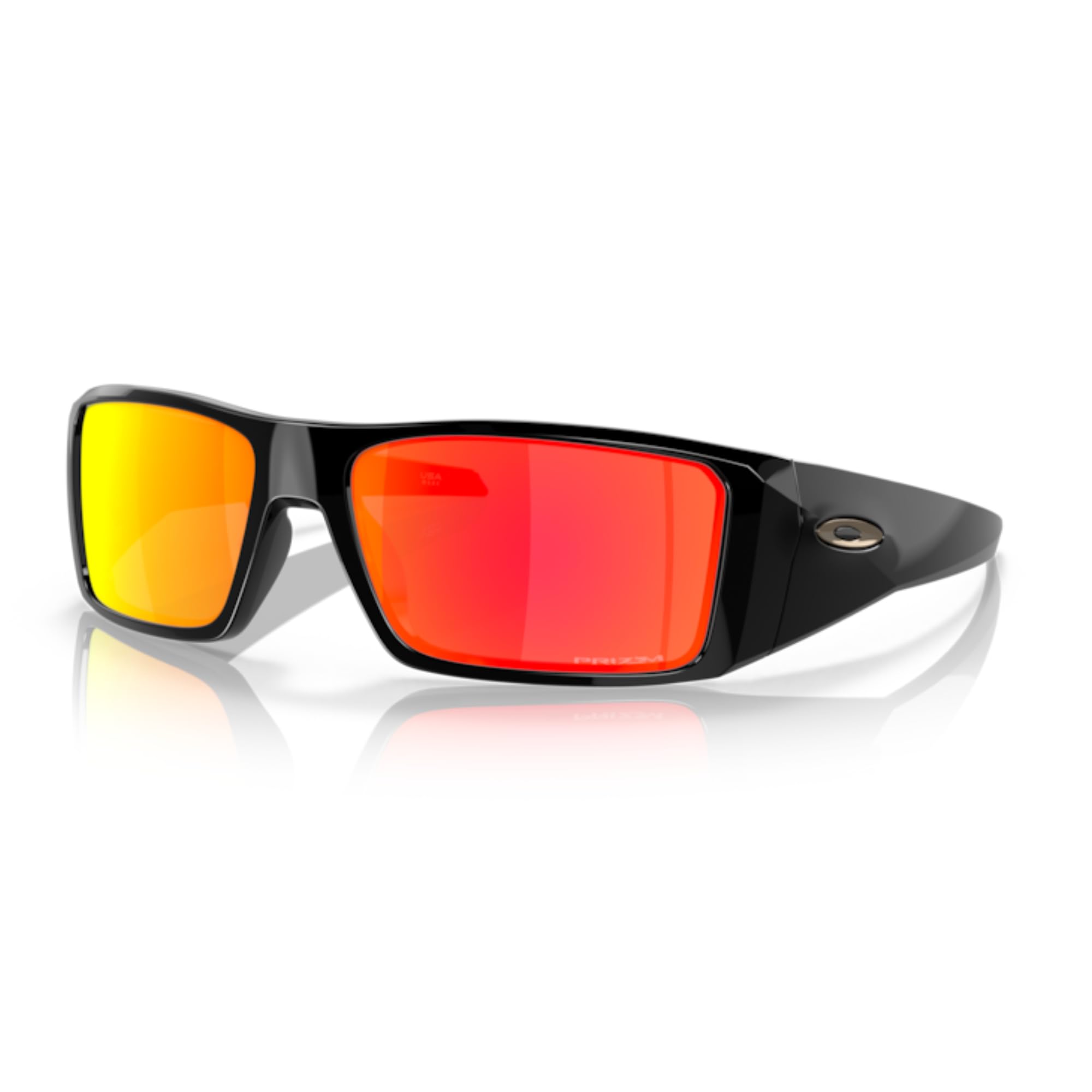 OAKLEY Heliostat OO9231 Rectangular Sunglasses for Men+ Bundle Accessory Leash Kit, Microfiber Pouch