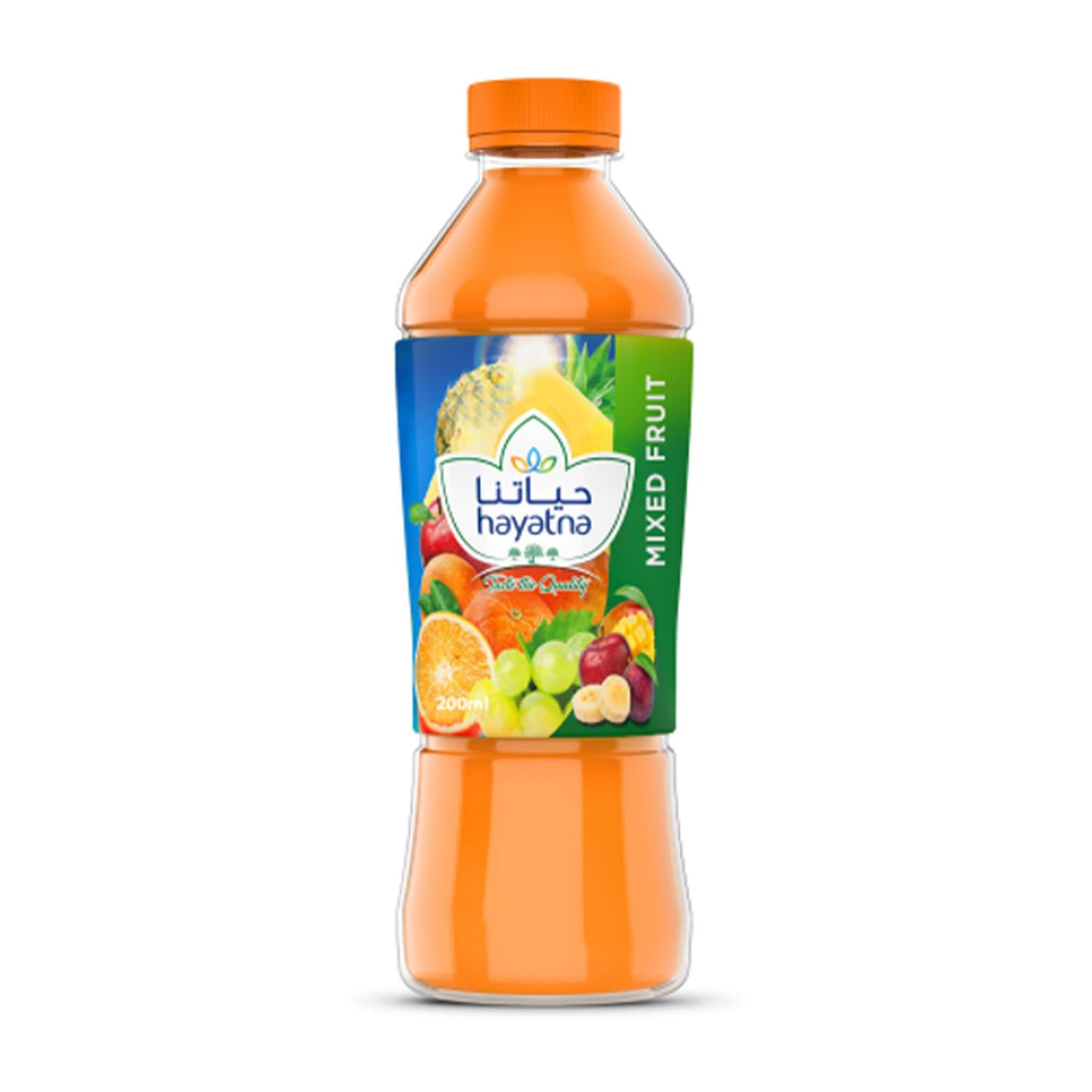 Hayatna 100% Pure Mix Fruit Nectar Juice, 200 ml