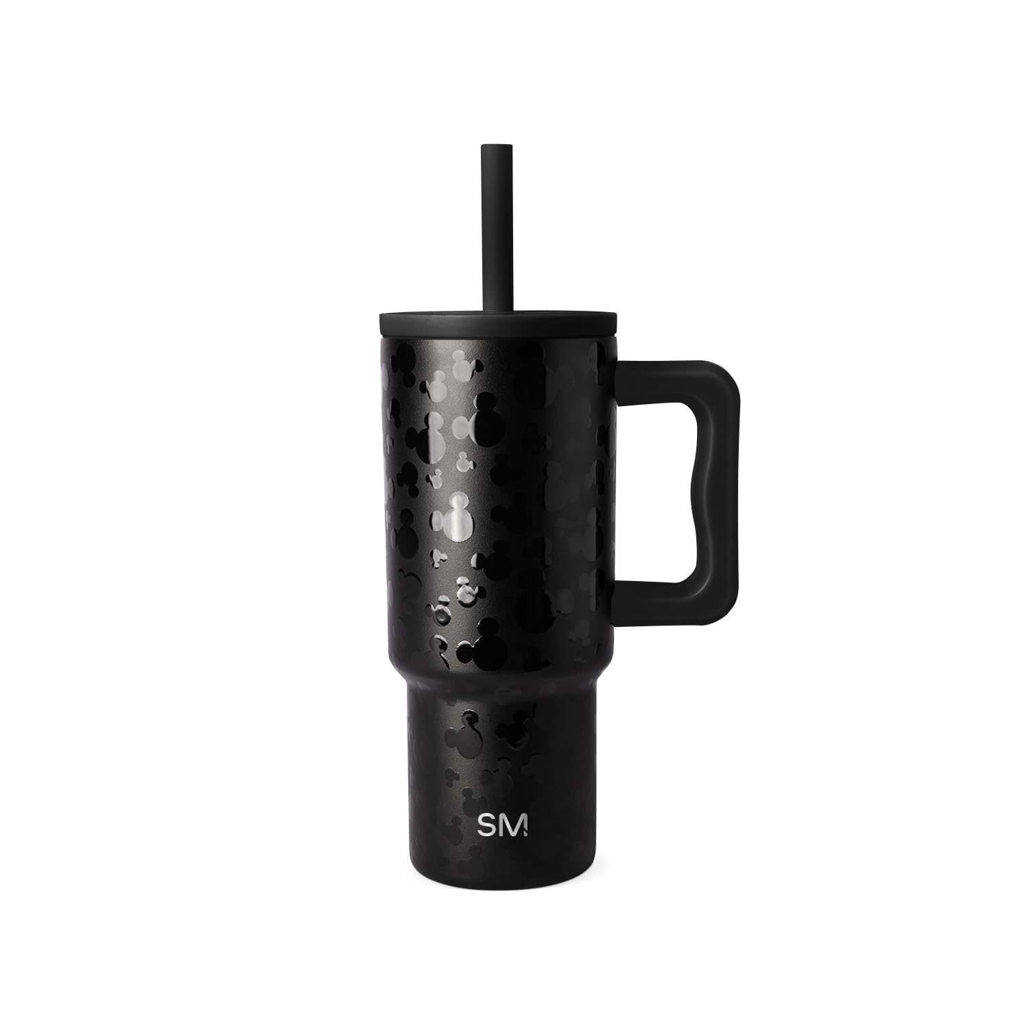 Simple Modern Disney Kids 24 oz Tumbler with Handle and Silicone Straw Lid | Spill Proof and Leak Resistant | Reusable Stainless Steel Bottle | Gift Kids Boys Girls | Trek Collection | Iconic Mickey