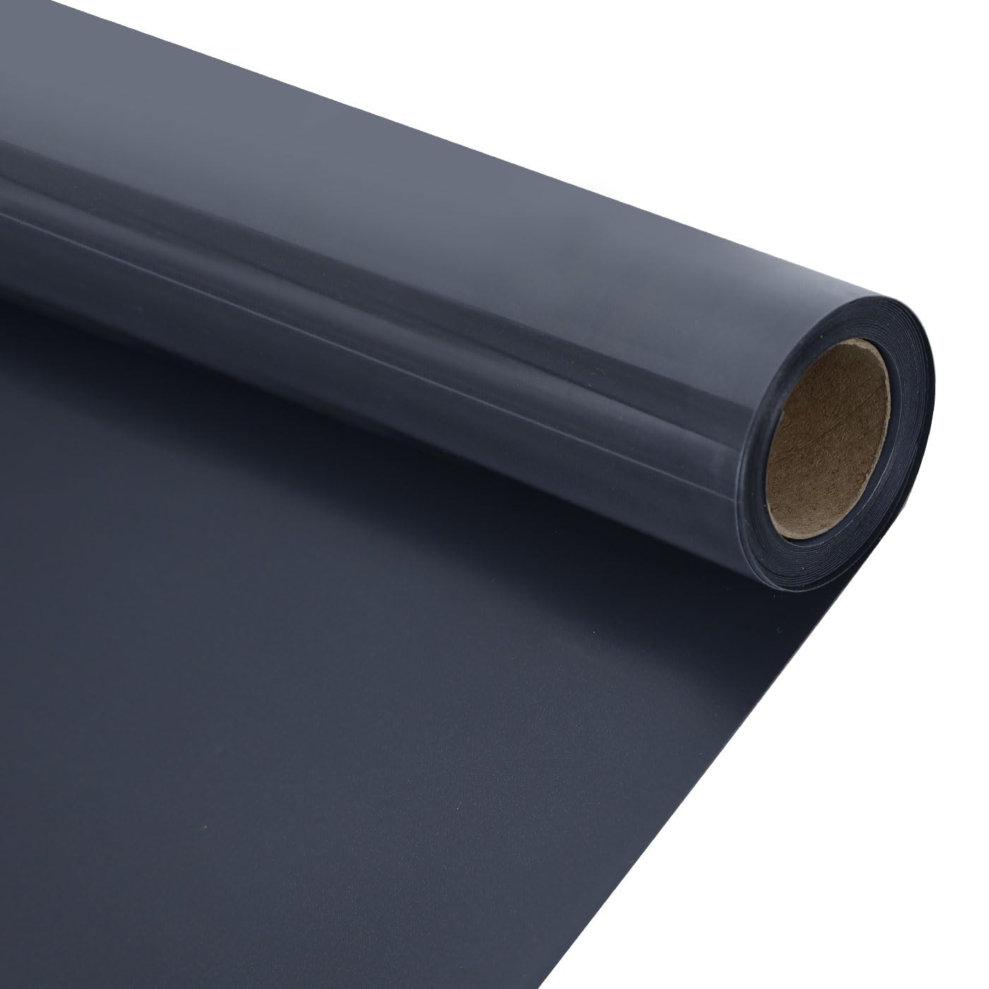 guangyintong Reflective Black HTV Rolls Heat Transfer Vinyl, 12" x 8ft