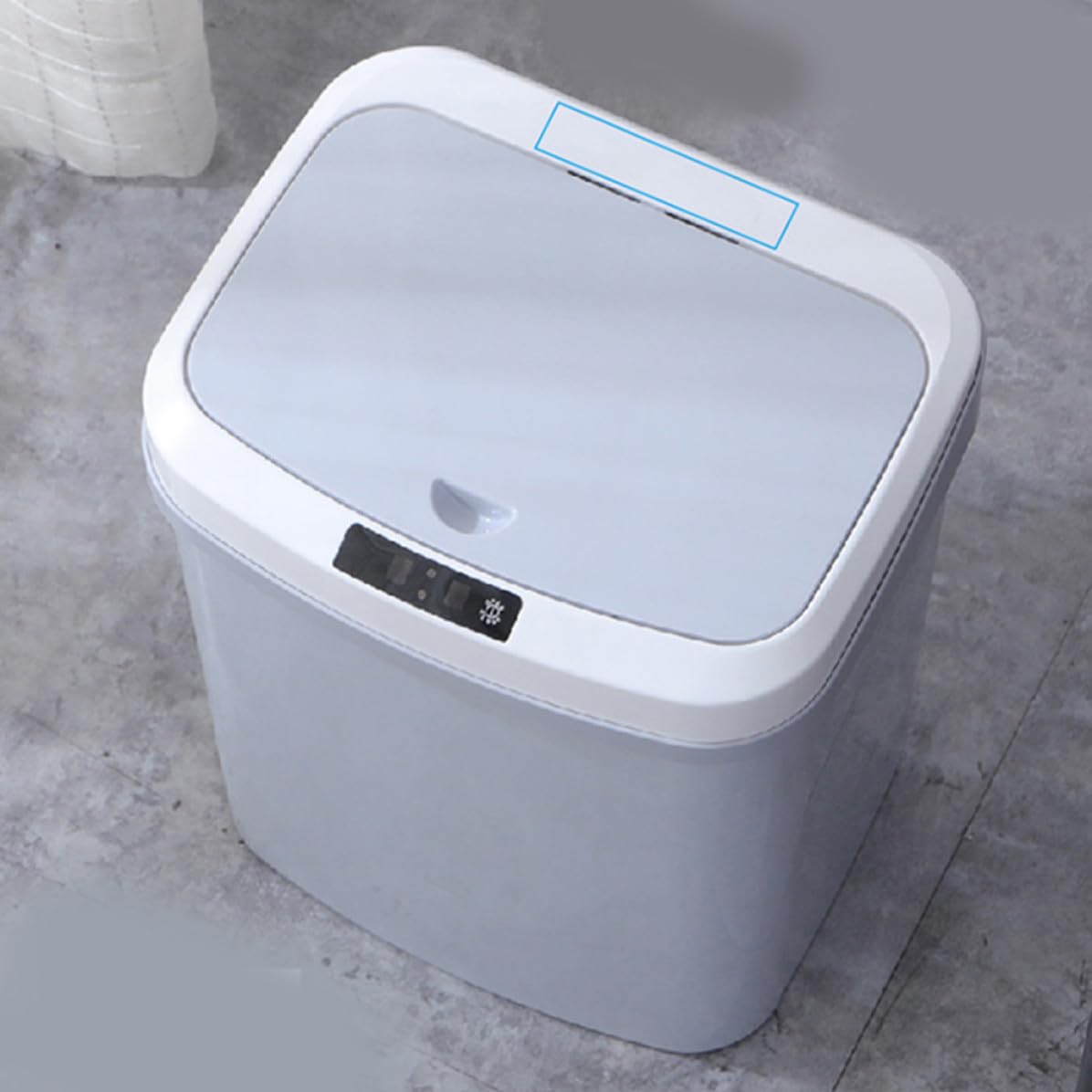 PRETYZOOM Basurero Automático Inteligente de 15 Litros Sensor Infrarrojo